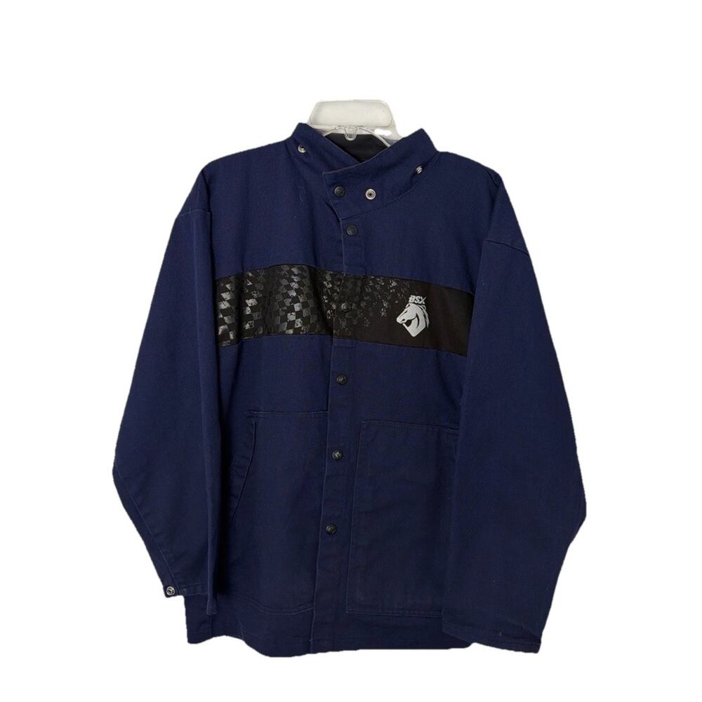 BSX Gear FR Cotton Work Jacket Men’s Small Flame Resistant Snap Front